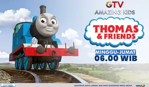 Nonton GTV Amazing Kids, Ada Petualangan Seru bersama Thomas And Friends di Pulau Sodor yang Nunggu Kamu!