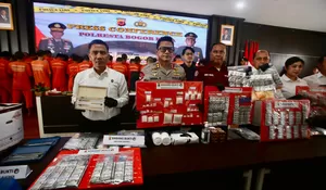 Selama Dua Bulan! Polresta Tangkap 56 Tersangka Pengedar Narkoba hingga Pemilik Gudang Miras di Kota Bogor