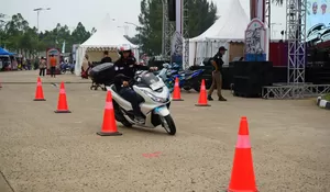 Komunitas Biker Safety Riding Polres Bogor Hadir di Kabogorfest 2025, Edikasi Keselamatan untuk Tekan Angka Kecelakaan