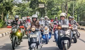 Saat Bupati dan Wali Kota Bogor Riding Bareng di Momen HJB Bersama Komunitas Motor, Tunjukan Kekompakan Bangun Wilayah