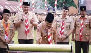 Menteri Imipas Buka Perkemahan Napi di Lapas Pondokrajeg, Bupati Rudy Susmanto: Semua Berhak Dapat Kesempatan Sama
