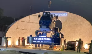 Pembangunan Tugu Helikopter di Simpang Sentul Ditarget Selesai Seminggu ke Depan, Didanai CSR Eiger dan APBD