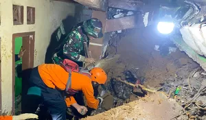 Selain Sebabkan Korban Tewas, Bencana Tanah Longsor di Megamendung Bogor Rusak 13 Rumah, Ponpes hingga Masjid