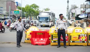 Traffic Light di Simpang Pasar Cibinong Kembali Diaktifkan