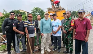 Kecamatan Cipayung Sulap Lahan Bekas PKL di Jalan Raya Citayam jadi Ruang Terbuka Hijau