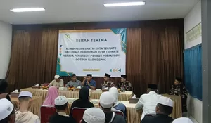 Pemkot Ternate Kirim 11 Santri Baru ke Pesantren Qotrun Nada, Sepakat Kerja Sama di Bidang Pendidikan
