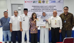 Uang Ganti Rugi Pembebasan Tol Desari dan BORR Sesi III B Mulai Cair untuk Warga Bojonggede