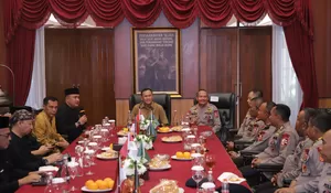 Rudy Susmanto Kedatangan Pasukan Pelopor Brimob, Bahas Kerja Sama Jaga Kondusifitas