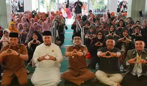 Tabligh Akbar di Pesantren Ashabiq Sukabumi, Bobby Maulana Tekankan Semangat Hijrah