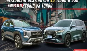 Adu Perbandingan Mobil SUV Keluarga: Mitsubishi Destinator Vs Chery Tiggo 8, Siapa Lebih Unggul?