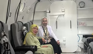 Cerita Pasien Terapi Hiperbarik RSUD Bakti Pajajaran Pulih dari Penyempitan Pembuluh Darah