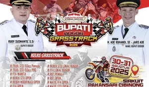 Pecinta Trail Merapat, Bupati Bogor Grasstrack Championship 2025 Siap Digelar Meriahkan HUT RI, Catat Tanggalnya!