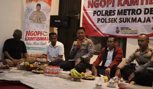 Ngopi Kamtibmas jadi Upaya Kapolres Abdul Waras Cegah Kriminalitas di Depok