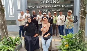 P2RW Dihapus, Puluhan Ketua RW Geruduk Kantor DPRD Kota Sukabumi