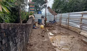 Ditarget Rampung November, Progres Pembangunan Tugu Batas Kota di Sukabumi Baru Capai 15 Persen