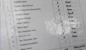 Viral Ijazah SMP Milik Ahmad Sahroni Dijarah Massa, Nilai Rata-rata 6 Jadi Bulan-Bulanan Warga