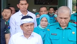 KDM Kunjungi Korban Bencana Majelis Taklim Ambruk di RSUD Kota Bogor, Tanggung Biaya Perawatan