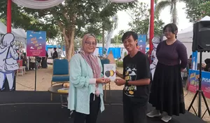 Bedah Buku di Jogja Book Fair, Lintang Kemukus Mengajak Pentingnya Self Talk dalam Buku Ketika Hening Lebih Lantang dari Dunia