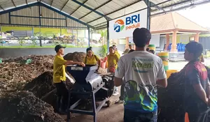 Atasi Masalah Sampah di Bali, BRI Peduli Beri Pelatihan Diversifikasi dan Penguatan Mutu Produk Pupuk Kompos