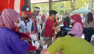 Diskanak Purwakarta Gelar Vaksinasi Rabies Gratis