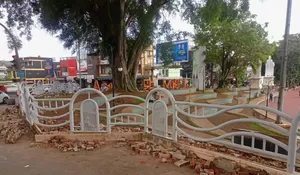 Pemkot Sukabumi Bangun Pagar Rp673 Juta di Lapang Merdeka, Ini Tujuannya