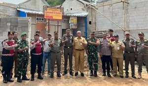 Bandel! Pemkot Depok Segel Perumahan Pangeran Residence di Pancoran Mas