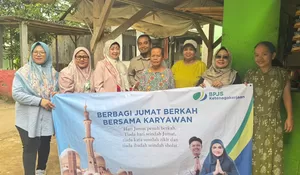 BPJS Ketenagakerjaan Bogor Cileungsi Sebar Kebaikan Lewat Jumat Berbagi