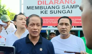 Waduh! 21 Pabrik di Depok Buang Limbah ke Sungai Cipinang, Menteri LH: Kalau Tidak Menurut, Kami yang Tegakkan Aturan