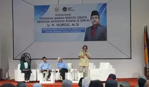Anggota DPR Nuroji: Makan Bergizi Gratis Bukan Sekadar Bantuan Tapi Pembangunan SDM