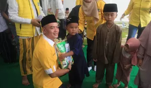 Peringati HUT ke-61 Partai Golkar, Achmad Maulana Gelar Doa Bersama dan Santunan Anak Yatim