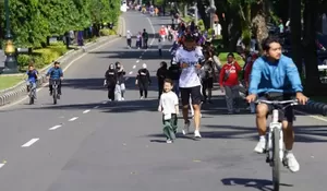 CFD Jalan Tegar Beriman Ramai, DPRD Kabupaten Bogor Serukan Kesadaran Jaga Kebersihan