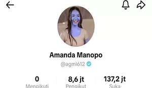 Mengapa Amanda Manopo Pasang Foto Tubuh Biru di TikTok? Jawabannya Bikin Warganet Baper