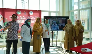 RSUD R Moh Noh Nur Leuwiliang Gelar Donor Darah Serentak Bersama ARSADA, Bidik Rekor MURI