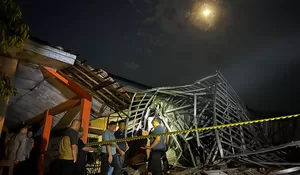 SMKN 1 Gunung Putri Bogor Porak Poranda: Bangunan Ambruk, 44 Siswa jadi Korban