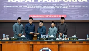 APBD Kota Bogor 2026 Tembus Rp3,06 Triliun, Pemkot dan DPRD Sepakati Rancangan KUA PPAS 2026