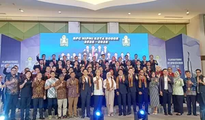 Pengurus HIPMI Kota Bogor 2025-2028 Resmi Dilantik, Tekad Perkuat Peran Pengusaha Muda