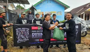Banjir dan Longsor Kepung Sukabumi, PMC bareng Relawan dan Swasta Salurkan Bantuan Kemanusiaan