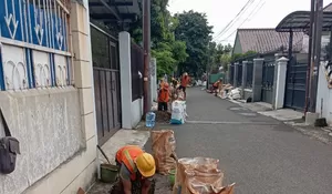 Ikhtiar Layanan Prima, Perumda Tirta Pakuan Kota Bogor Pasang Pipa Raksasa untuk Jaminan Air 24 Jam