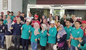 RSUD R Moh Noh Nur Leuwiliang Meriahkan Jalan Santai dan Gebyar Kampanye TB di HKN ke-61