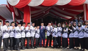 Hari Guru ke 80, Ketua DPRD Kabupaten Bogor Sastra Winara: Tanpa Guru, Kita bukan Siapa-siapa