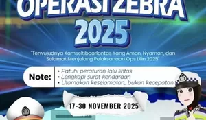 Operasi Zebra 2025 Berakhir Kapan? Ini 8 Pelanggaran yang Paling Diburu Polisi!