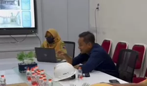 Sidak Proyek Rp6,4 Miliar Gedung PSC 119, Komisi III DPRD Kota Bogor Temukan Retak-retak