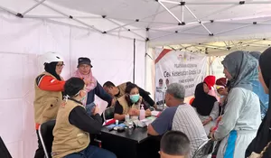 Bareng Dinkes, RSUD R Moh Noh Nur Hadirkan Layanan Kesehatan Gratis di CFD