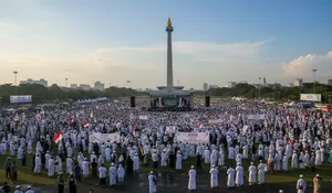 Buat Kamu yang Ikutan Reuni Akbar 212 di Monas, Pemprov Siapkan 17 Lokasi Parkir, Yuk Lihat!