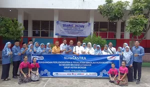 Peduli Pendidikan, Grup ASTRA Bogor Salurkan Bantuan Rp100 Juta ke 3 SDN di Cianjur