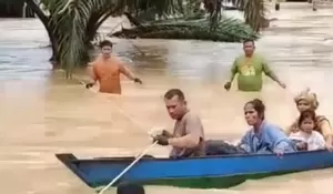 Kisah Heroik Aipda Jhon Kennedy: Selamatkan Ratusan Jiwa di Tengah Amukan Sungai Batang Toru Tapanuli Selatan