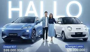 Changan Indonesia Pamerkan Mobil Listrik Lumin dan Deepal S07 di Dua Mal Jakarta