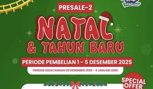 Event Natal dan Tahun Baru 2025 di Bandung, dari Konser Musisi hingga Promo Wisata Keluarga