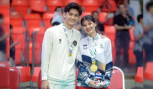 Romantis di Tengah Ketegangan Final SEA Games 2025: Momen Mesra Alfin Daniel Pratama dan McEntee Catherine Curi Perhatian