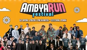 19 Acara di Jakarta, Minggu 12 April 2026: Hari Terakhir Lebaran Betawi hingga AmbyaRun dan FunRun 